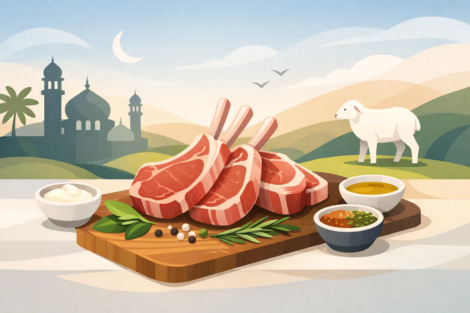 Halal lamskoteletten kopen zonder twijfel