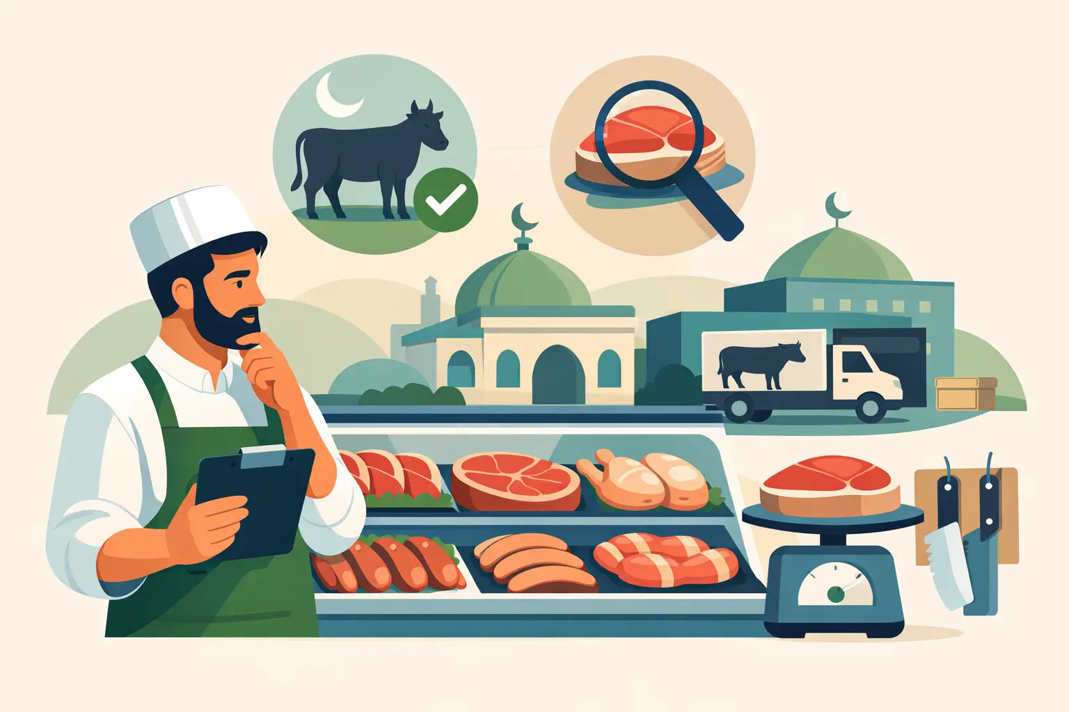Halal vlees groothandel: waar let je op?