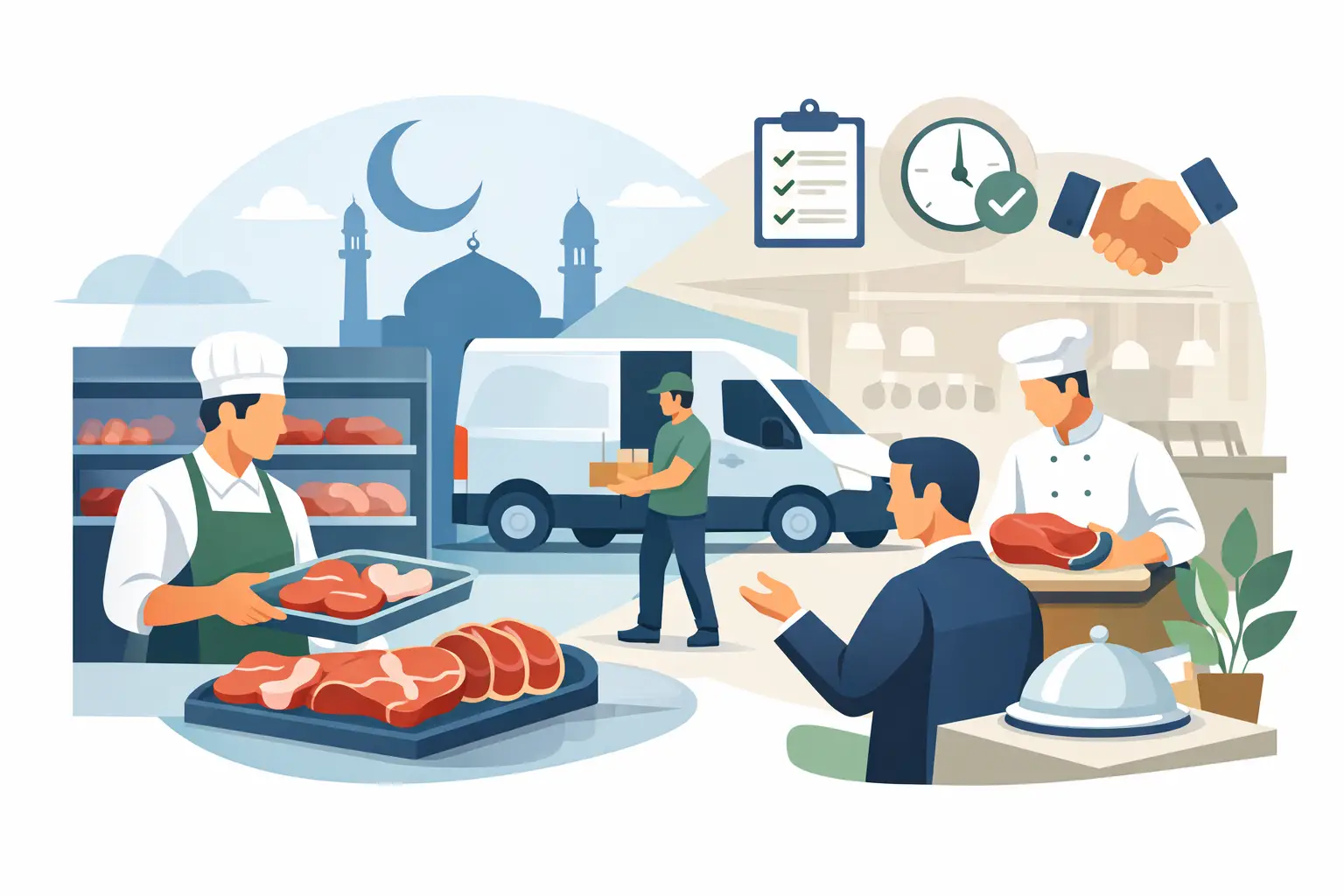 Halal vlees voor horeca inkopen zonder gedoe