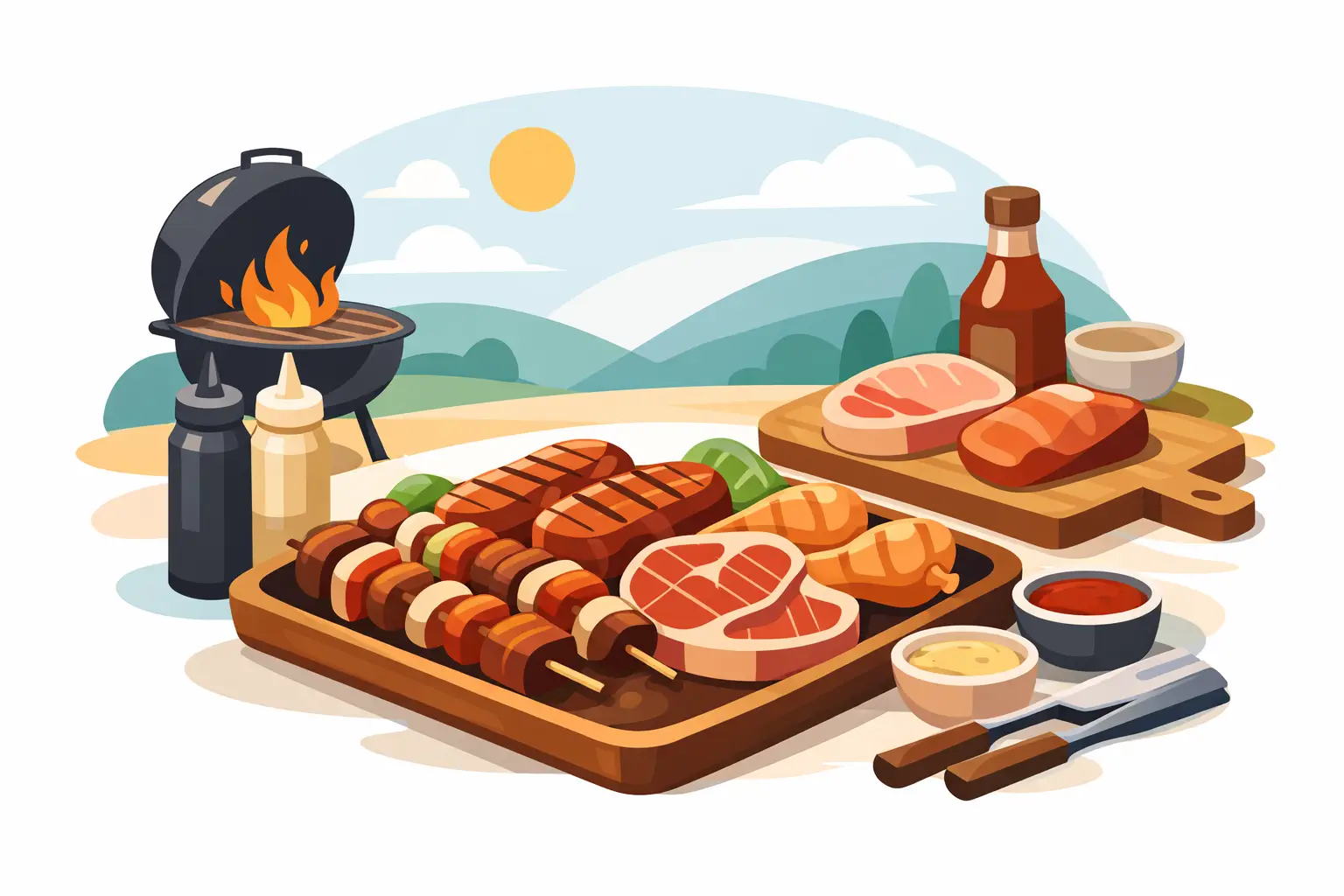 Beste vlees voor barbecuepakket kiezen