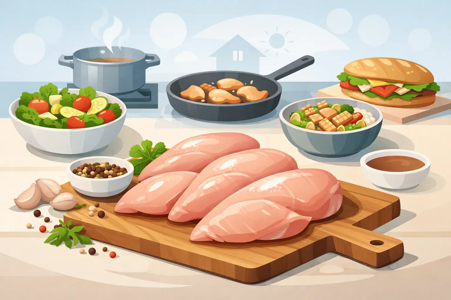 Kipfilet per kilo kopen voor elke maaltijd