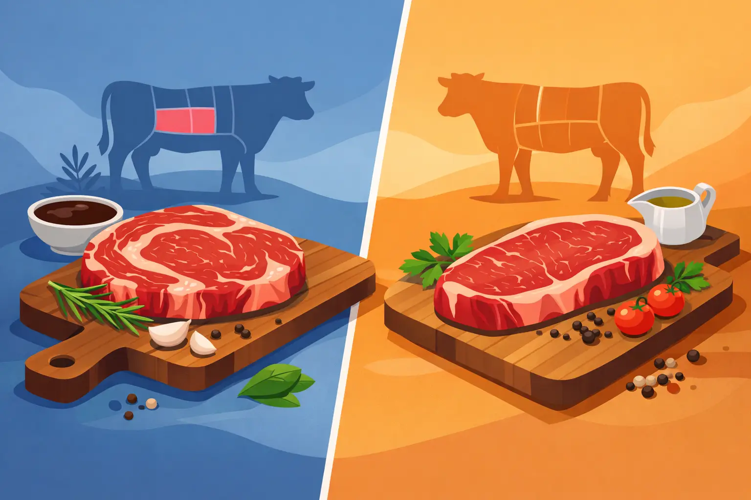 Ribeye of entrecote - wat is het verschil?