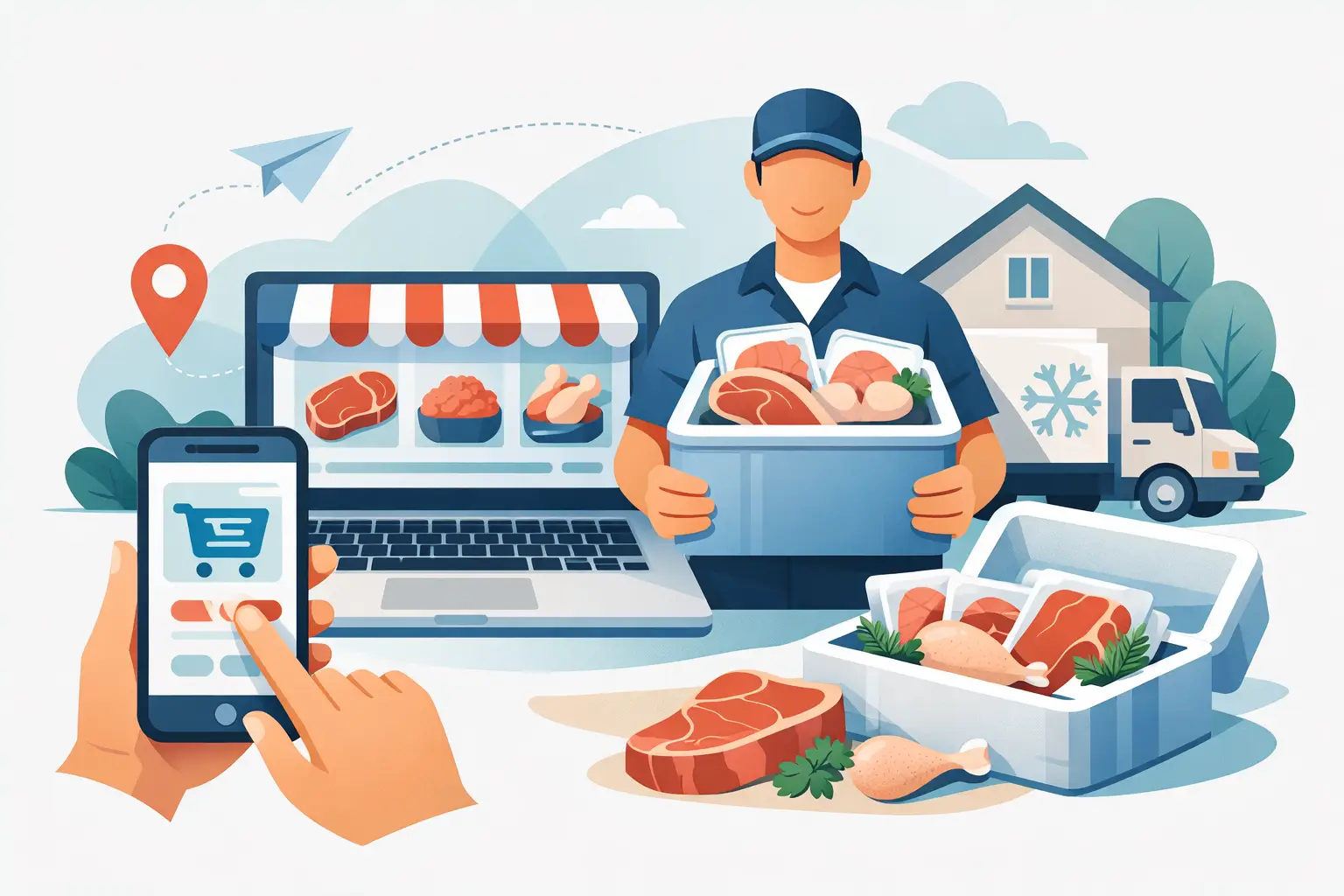 Vers vlees online kopen zonder gedoe