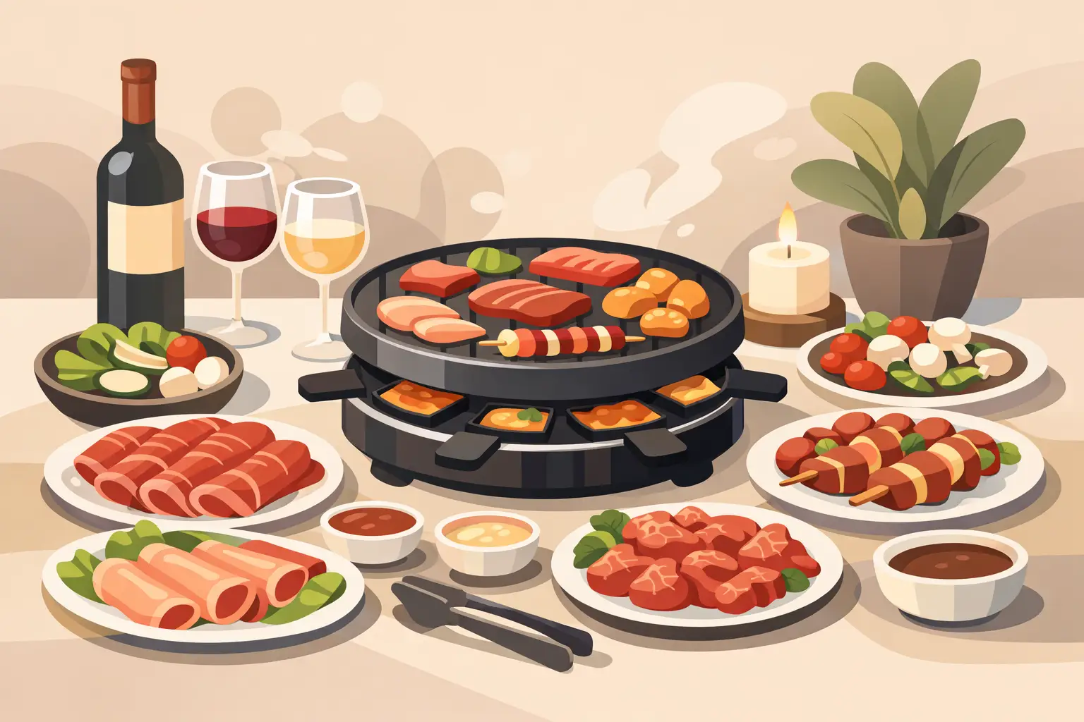 Welk vlees voor een gourmetavond kiest u?